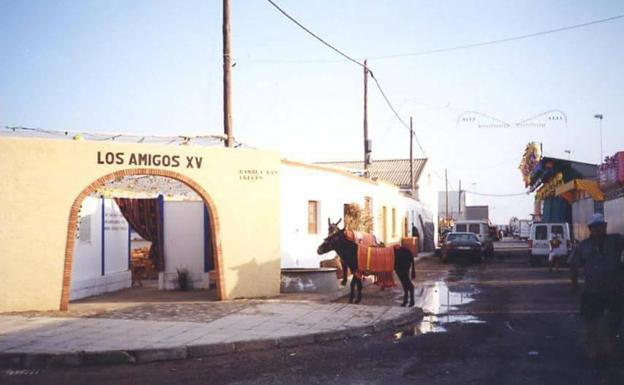 La caseta se ha caracterizado, desde sus orígenes, por la originalidad de sus fachadas.