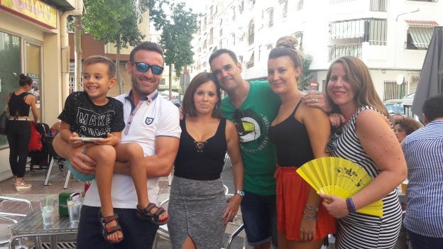 Gabriel García, Rocío López, Francisco González, Verónica Vargas y Encarni Román.