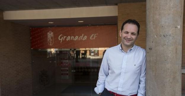 David Navarro, gerente del Granada hasta diciembre pasado.