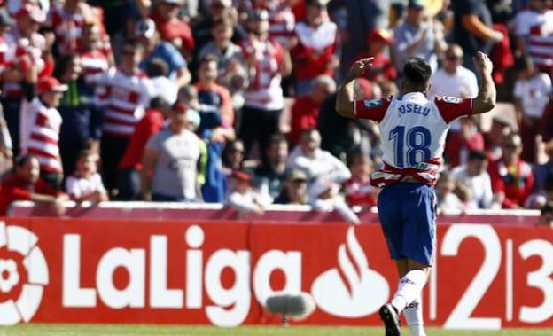 Joselu ya está firmando su tercer mejor registro anotador