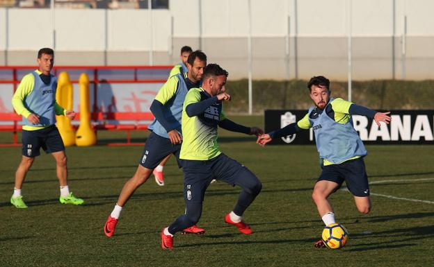Entrenamiento del pasado 2 de enero./RAMÓN L. PÉREZ