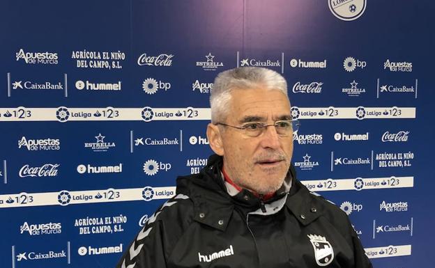 Imagen de archivo de Fabri en una rueda de prensa./LORCA FC