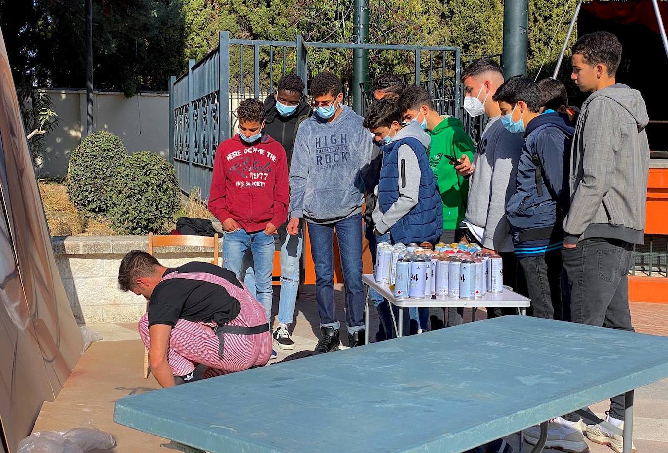 El Parque De La Encina De La Zubia Se Transforma En Una Pista De Circo