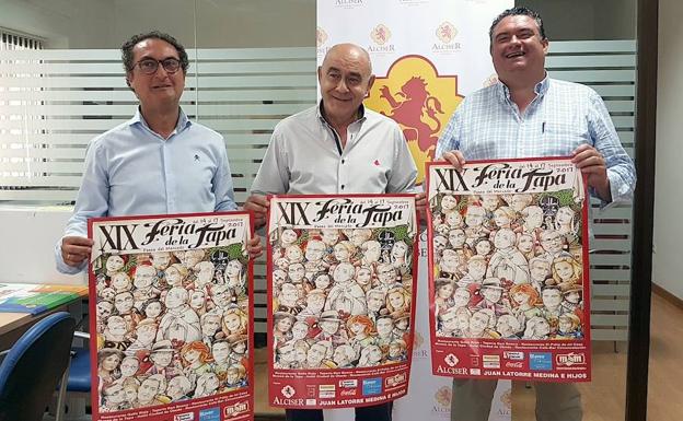 Presentación del cartel de la Feria de la Tapa.
