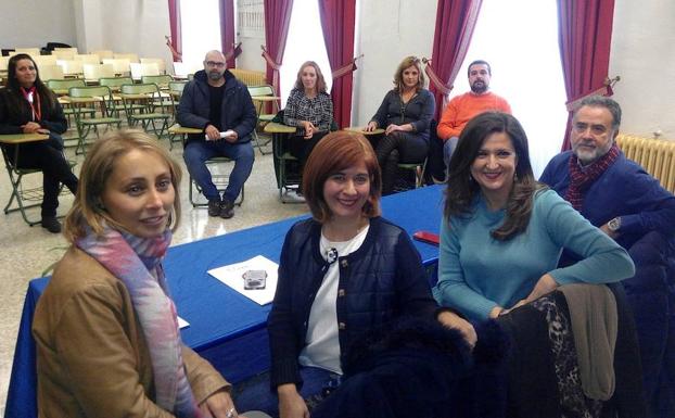 Reunión mantenida con la delegada en la Trinidad./