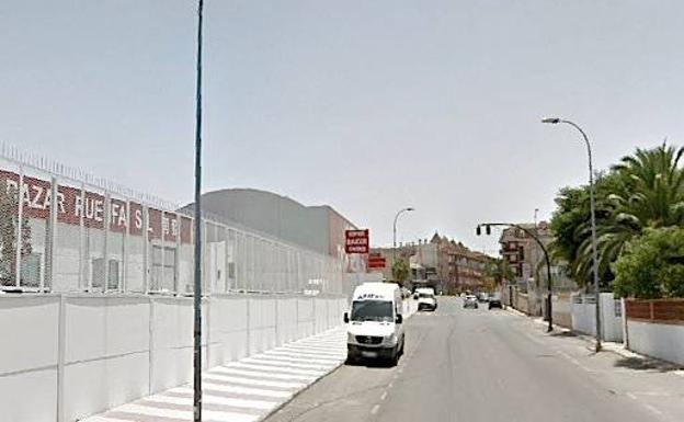 Entorno de la carretera de Vilches./