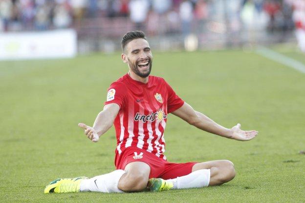 El almeriense Antonio Puertas, hasta la pasada Liga en la UD Almería, ahora en el Granada CF.