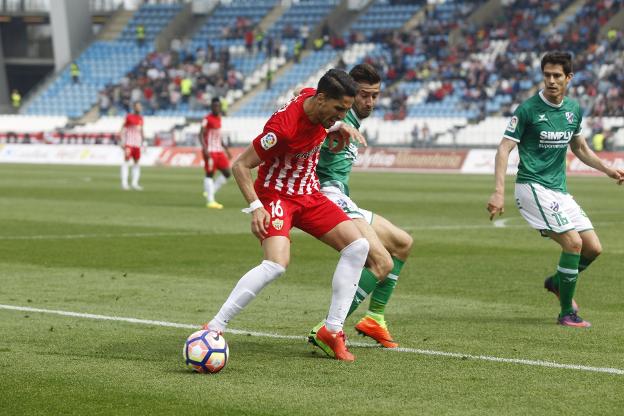 Imagen del Almería-Huesca./