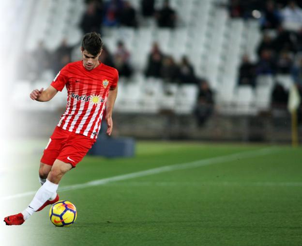 José Ángel Pozo, objeto de deseo para equipos de Primera División./J. L. MATARÍN
