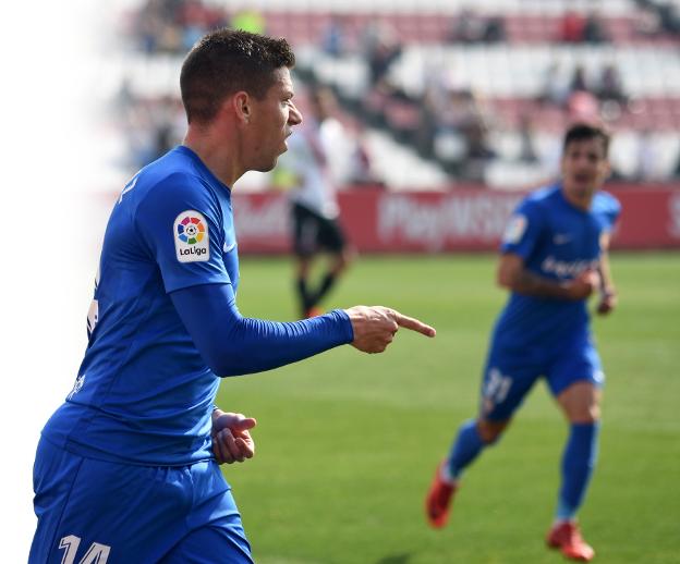 Rubén Alcaraz ha sumado ocho goles en lo que va de temporada. /