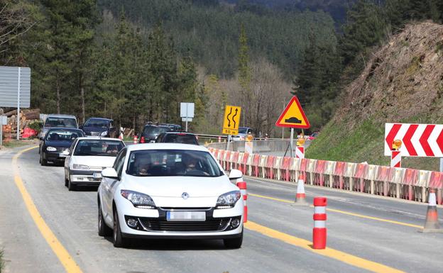 Obras en una carretera./Maika Salguero