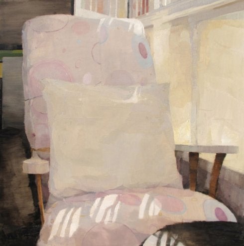 'La mecedora de la terraza', obra ganadora. :