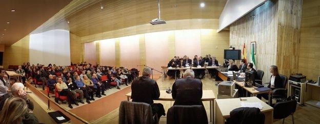 Una sesión del juicio del caso Alhambra, que acabó en diciembre del año pasado.