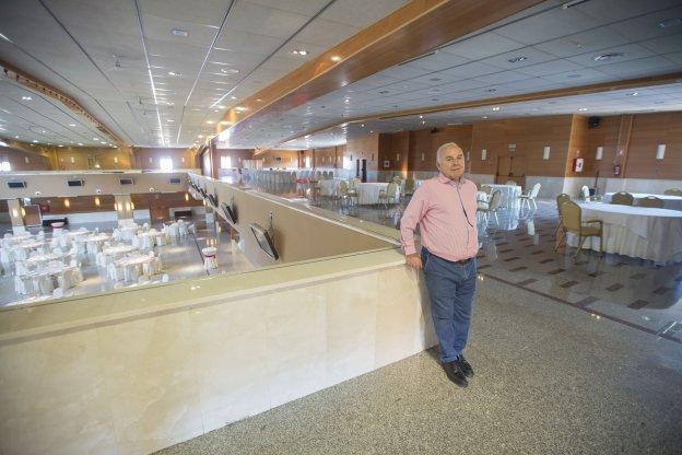 Gregorio López, en las instalaciones del Complejo el Capricho.