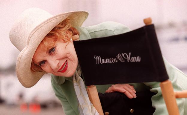Maureen O'Hara./