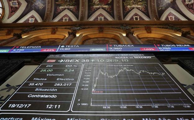 Imagen de la Bolsa de Madrid. /Efe