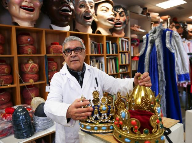 Enrique Cabrera, responsable de la Cabalgata de Reyes./RAMÓN L. PÉREZ