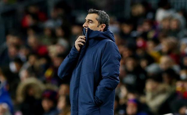 Ernesto Valverde./Reuters