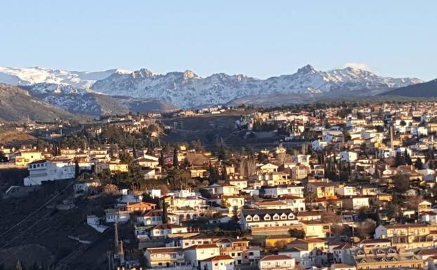 Vista de Huétor Vega./GOOGLE
