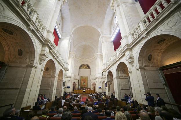 Parlamento de Andalucía. /EFE