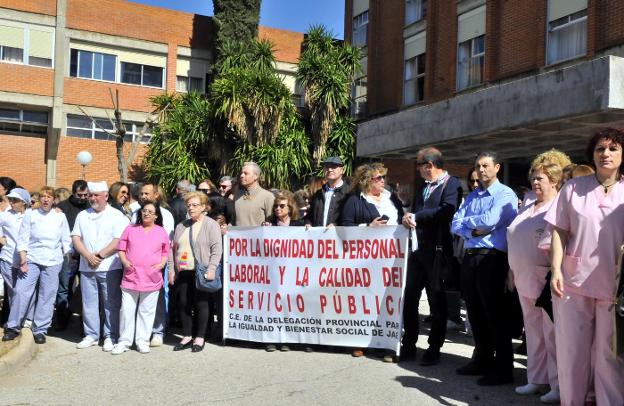 La de ayer fue la primera de las concentraciones que realizarán por la provincia en las próximas semanas./ENRIQUE