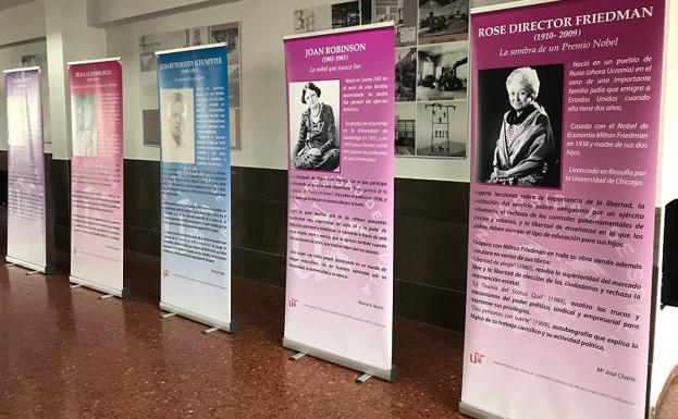 Exposición 'La economía no es solo cosa de hombres'