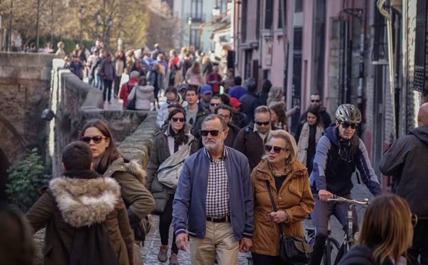 Imagen de archivo del Paseo de los Tristes./RAMÓN L. PÉREZ