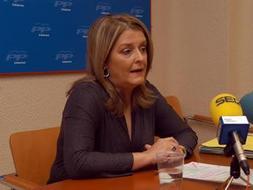 INICIATIVAS. La parlamentaria Ángela Isac ha explicado las propuestas para 2009. ENRIQUE/