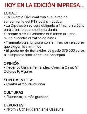 Hoy, 22 de febrero, en la edición impresa de IDEAL