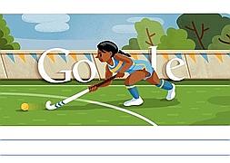 Londres 2012 Hockey sobre hierba: Google se pinta de verde en su nuevo doodle olímpico