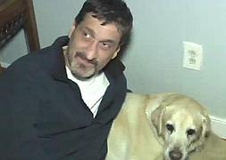 Albert Rizzi y su perro guía, Doxy/