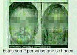 Mensaje que corría por la Red, con foto incluida. :: IDEAL/