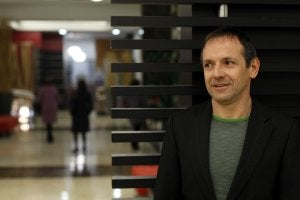 El experto participó ayer, en Bilbao, en unas jornadas sobre toxicomanías. ::
MITXEL ATRIO/