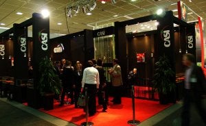 La Cooperativa Agrícola y Ganadera San Isidro es uno de los stand almerienses más visitados en la feria alemana. :: J. A. G./