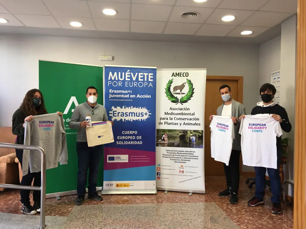 Ameco, con su proyecto de voluntariado de aves urbanas, primera en sumarse en Jaén al programa europeo CES impulsado por el IAJ