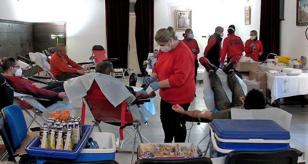 Gran respuesta en Andújar a la primera campaña de donación de sangre del año