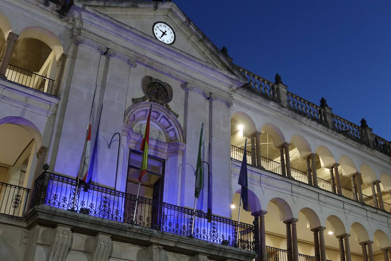 Andújar apagará la iluminación del Ayuntamiento y Casa de Cultura cumpliendo con las medidas de ahorro energético