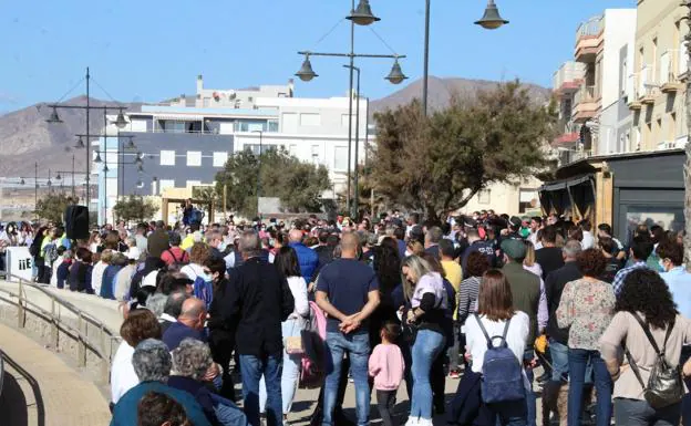 Imagen de la última concentración que se llevó a cabo en Balerma, en el mes de noviembre. 