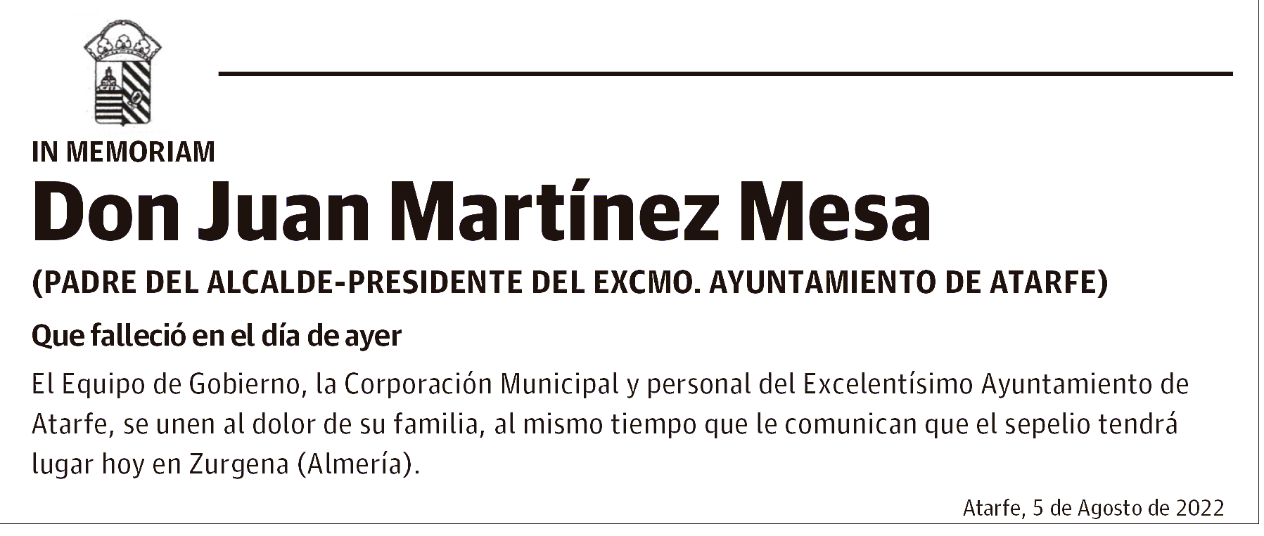 Don Juan Martínez Mesa