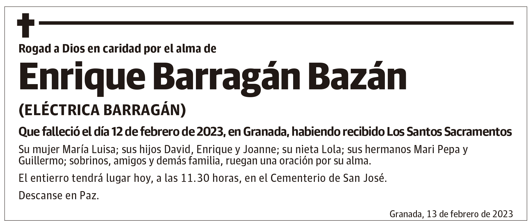 Enrique Barragán Bazán