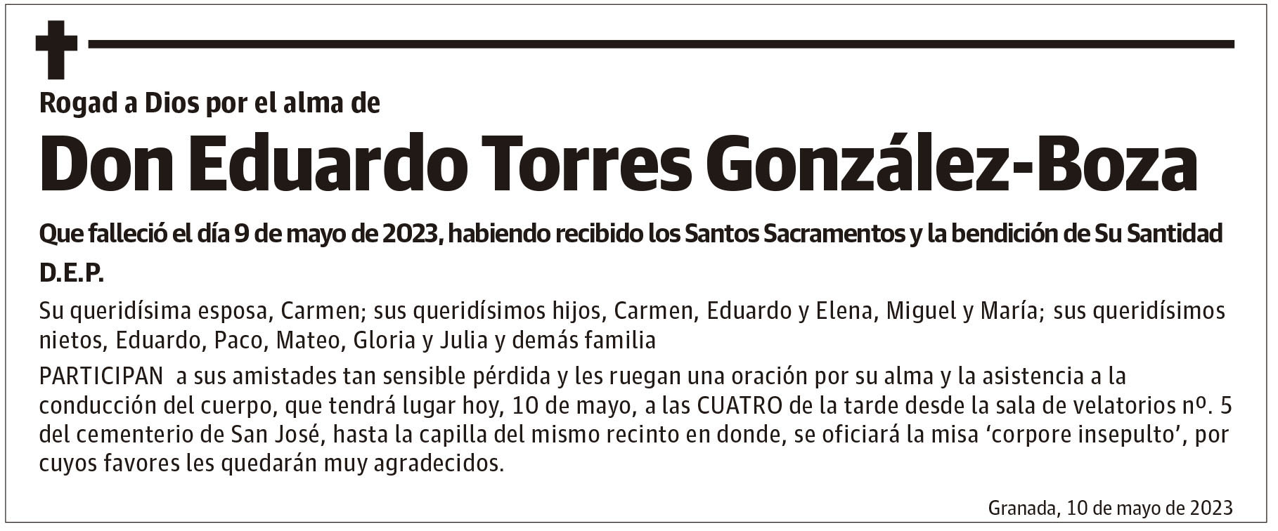 Don Eduardo Torres González-Boza