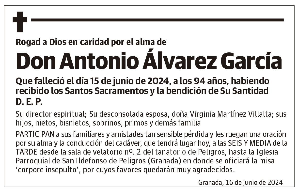 Don Antonio Álvarez García