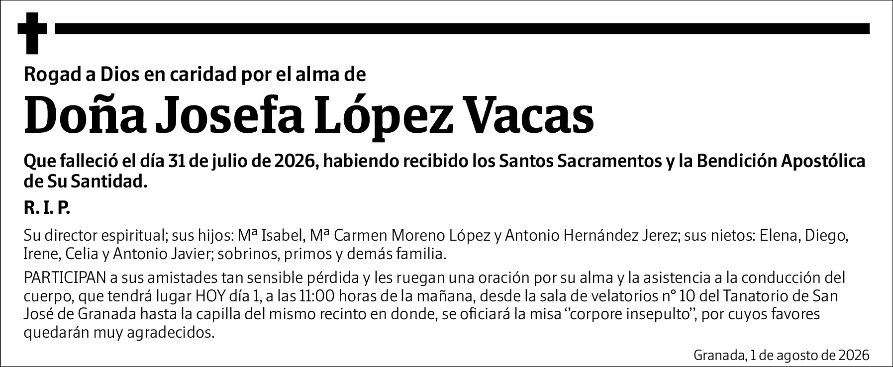 Josefa López Vacas