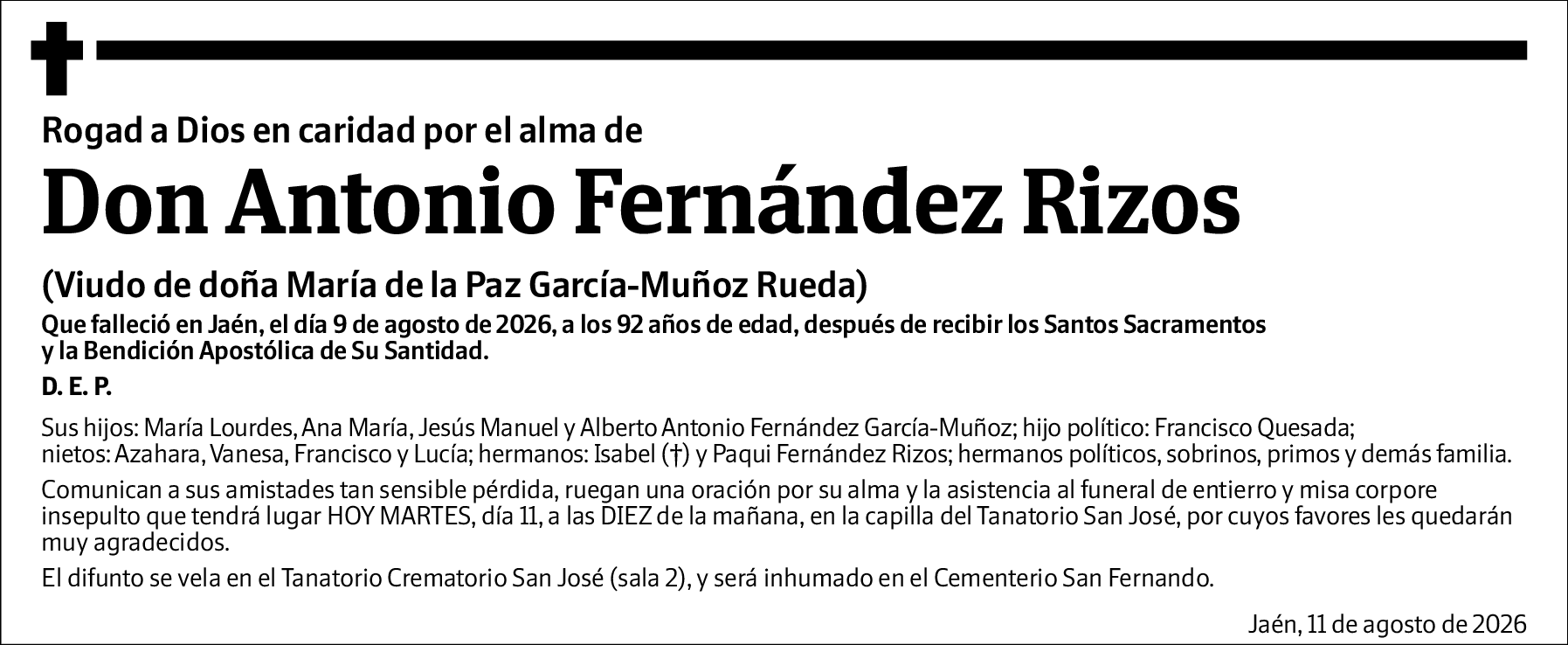 Antonio Fernández Rizos