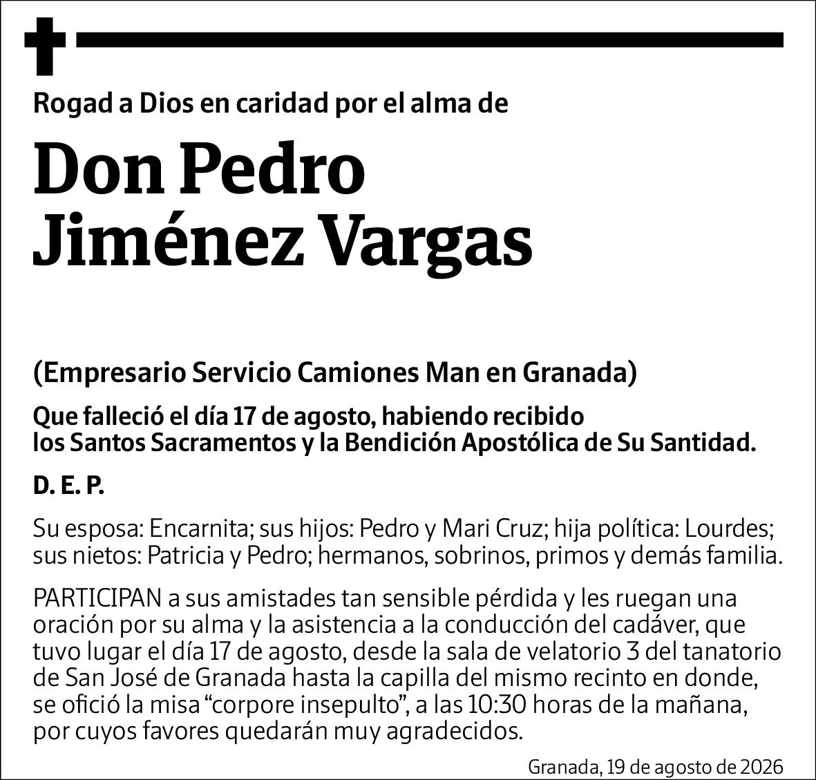 Pedro Jiménez Vargas