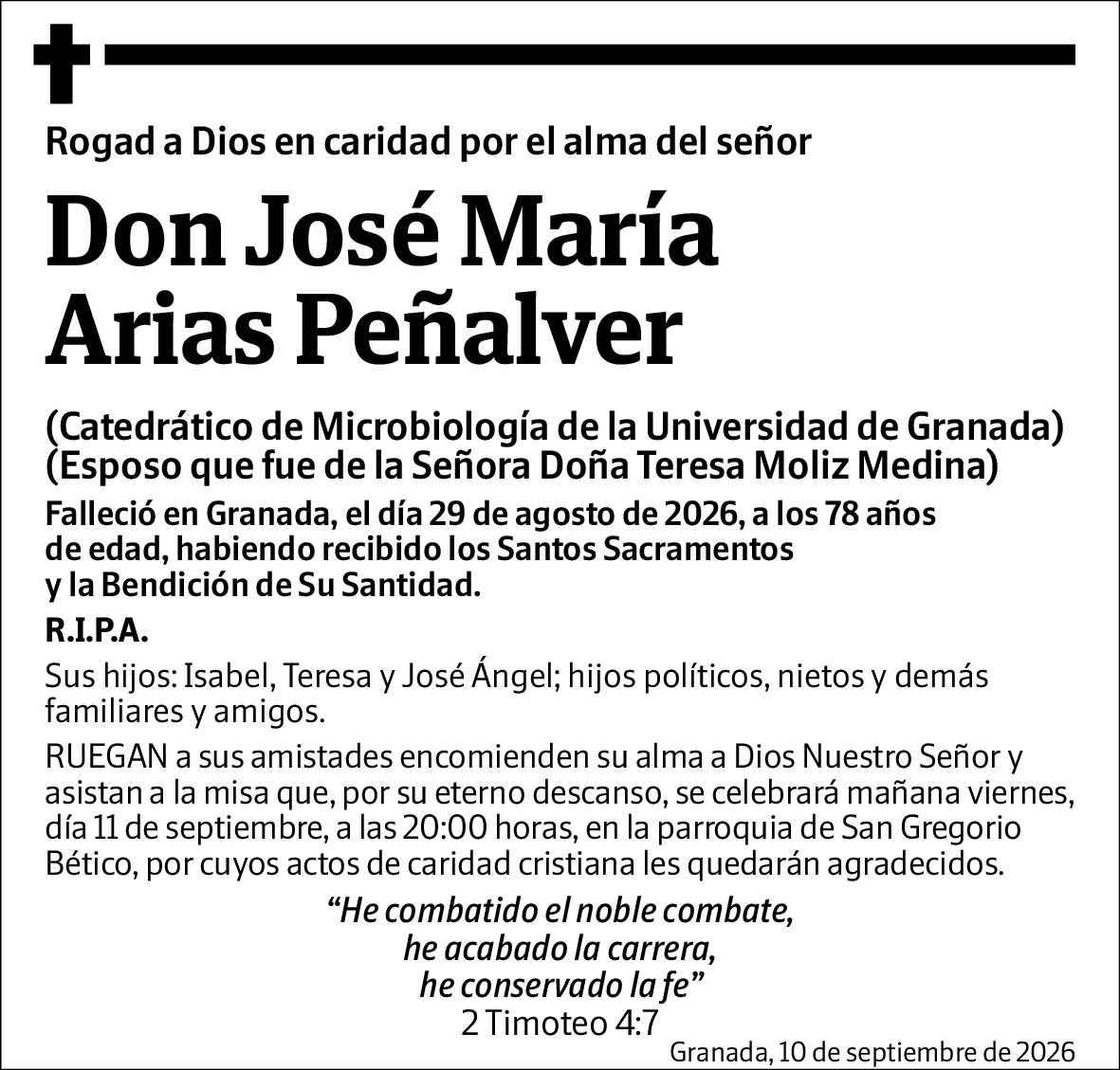 José María Arias Peñalver