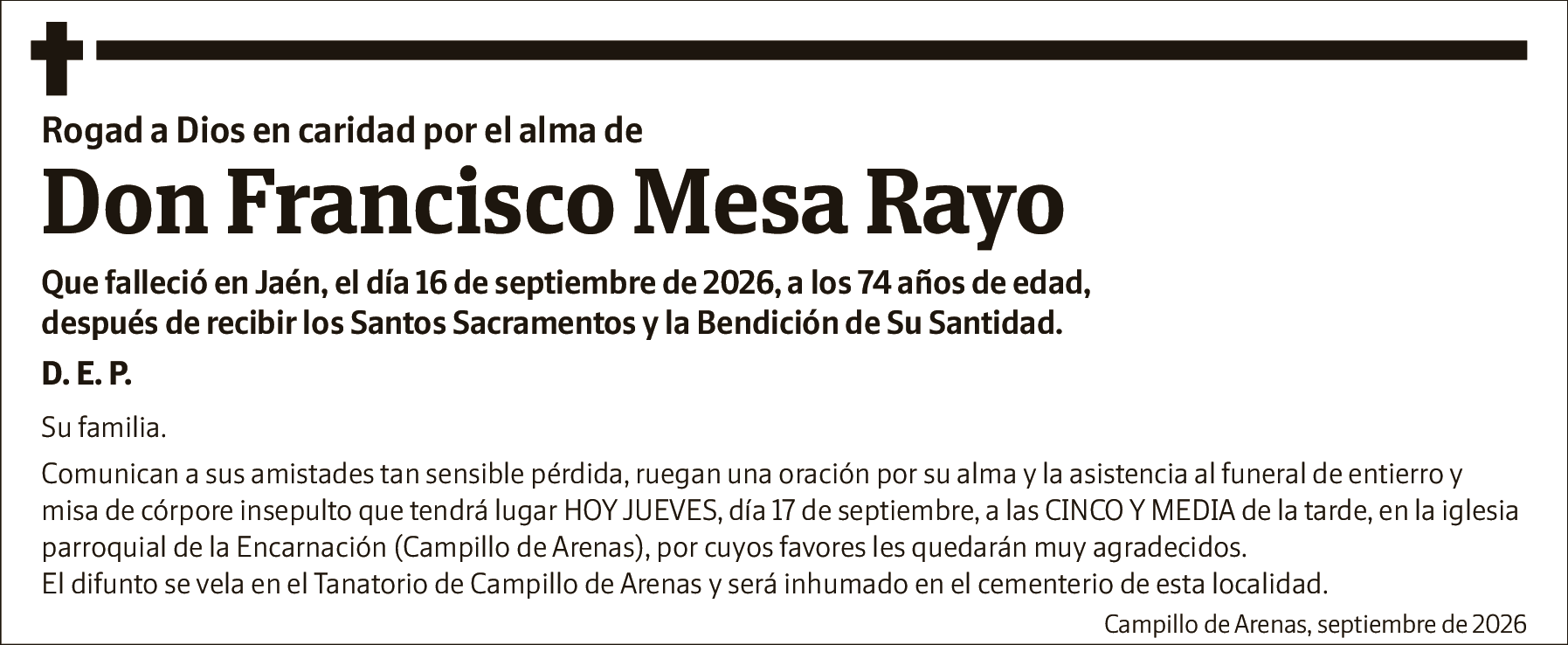 Francisco Mesa Rayo