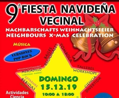 Fiesta Navideña en la Urbanización este domingo