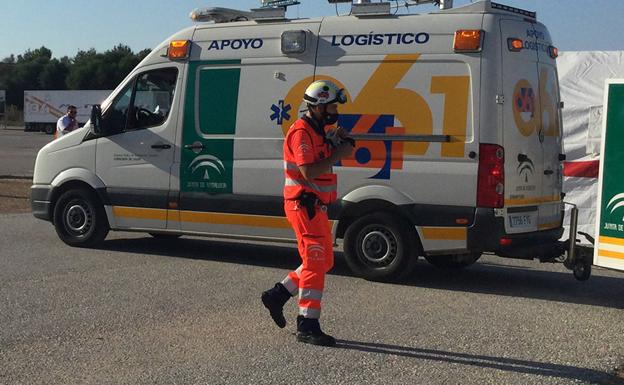 Muere un motorista y otra resulta herida grave en un accidente en la A-7 en Roquetas