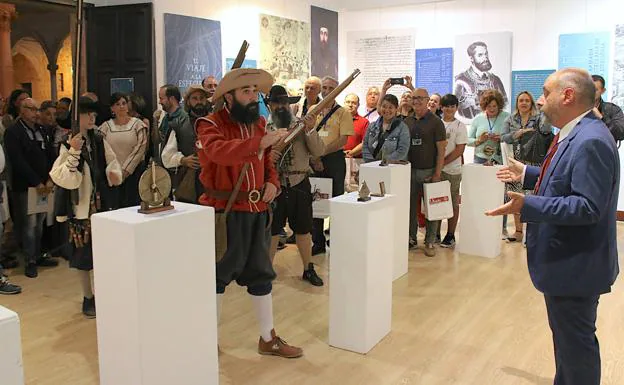 Inauguración de la exposición 'El viaje de la especiería de Magallanes y Elcano'.